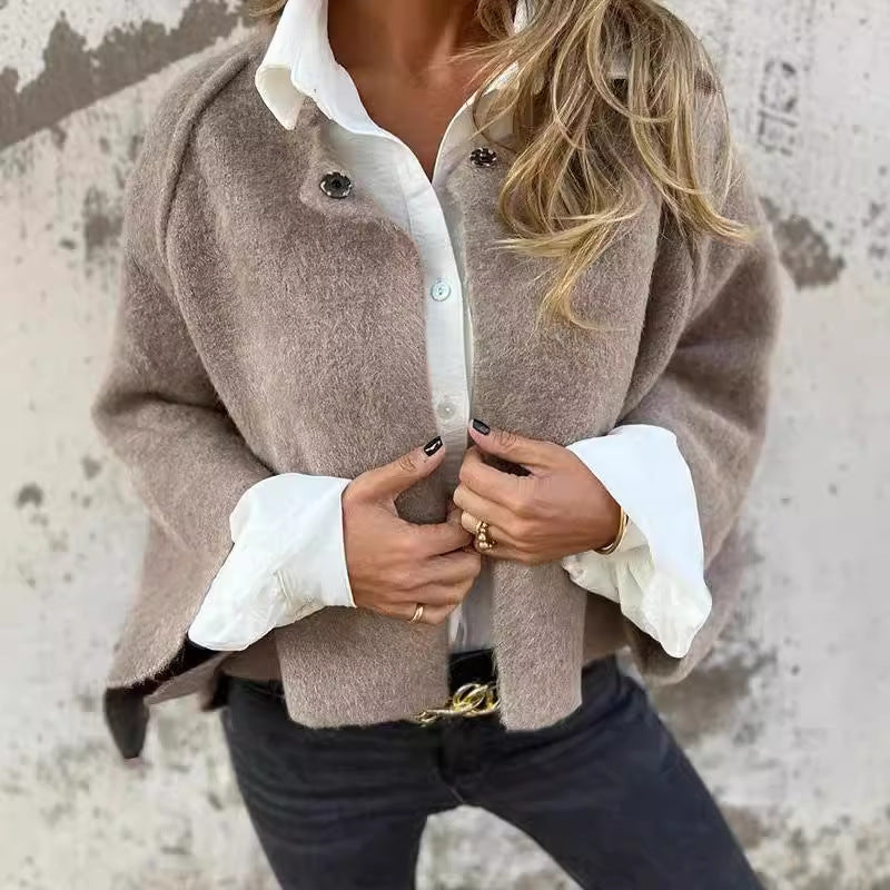 Isabelle - Elegant Cashmere Sleeved Jacket