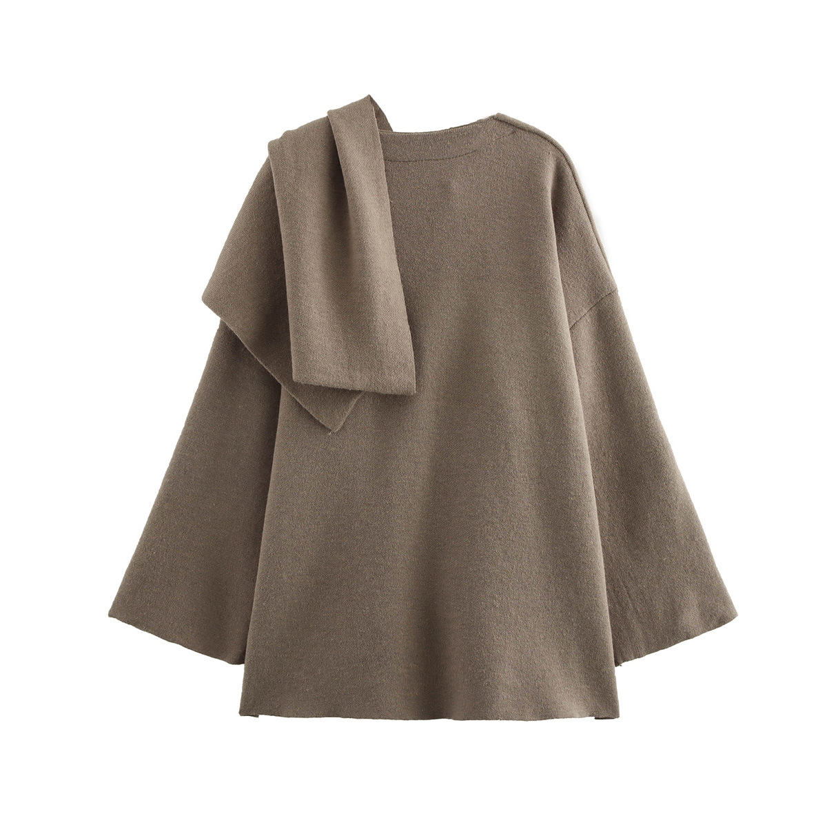 Maelis | Draped Wool Coat