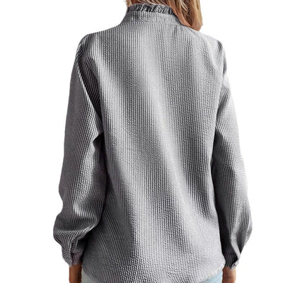 Lisbeth | Elegant Cuff Collar Blouse