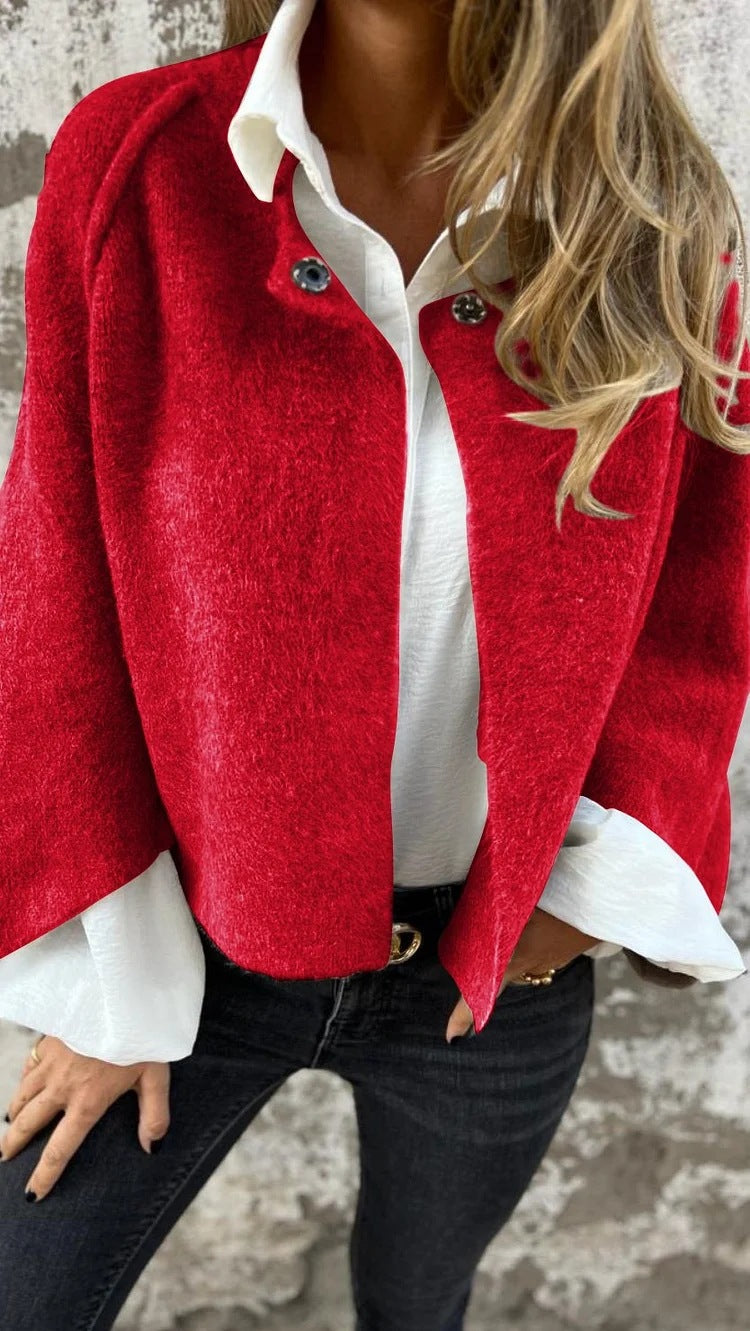 Isabelle - Elegant Cashmere Sleeved Jacket