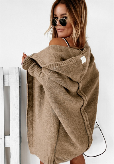 Emily - Comfortable Mid-length Cardigan