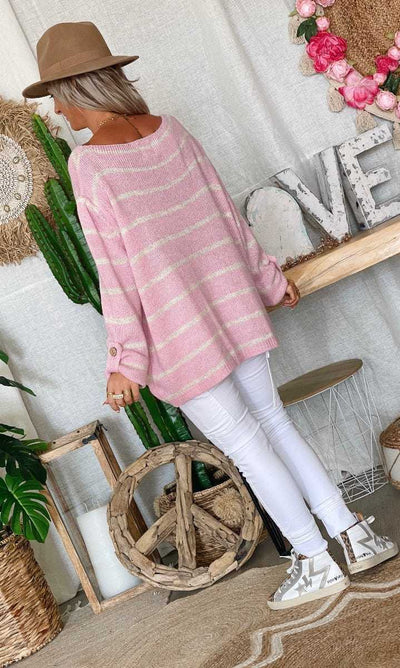 Leonie's | Chic Striped Pullover