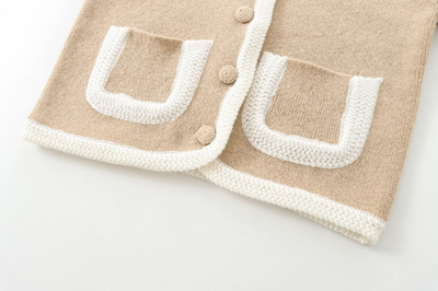 Jessica Clarke - Classic Cardigan with Decorative Pockets