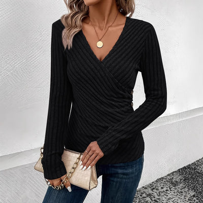AURORA - Tummy Tucking Long Sleeve Top