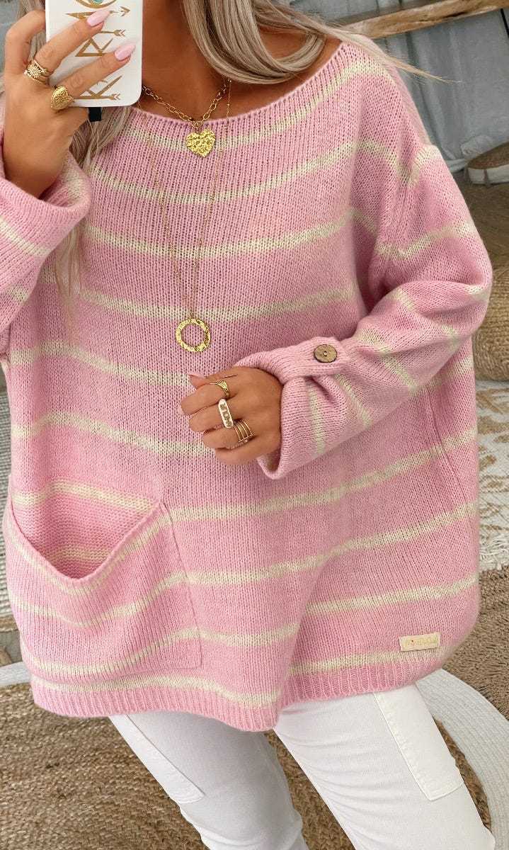 Leonie's | Chic Striped Pullover