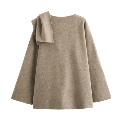 Maelis | Draped Wool Coat