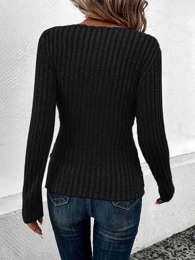 AURORA - Tummy Tucking Long Sleeve Top