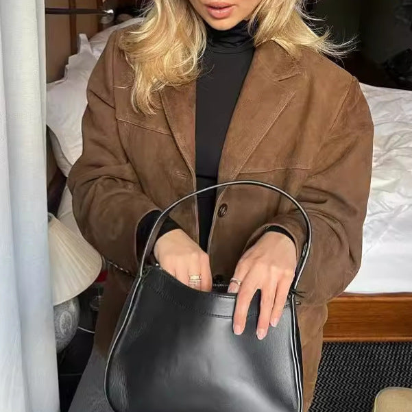 Diana - Suede Autumn Comfortable Jacket