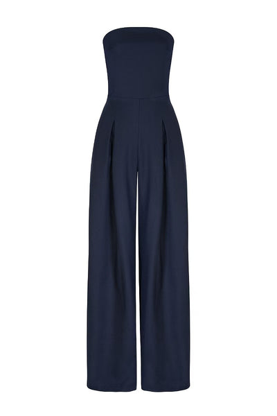 Anna | Slim Backless Wrap Jumpsuit