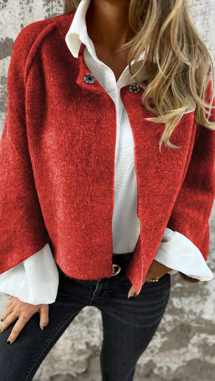 Isabelle - Elegant Cashmere Sleeved Jacket