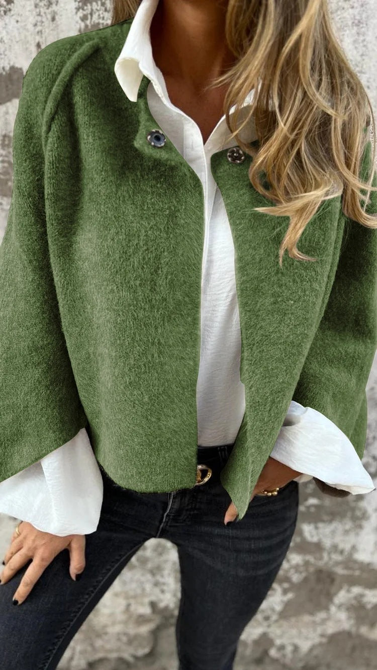 Isabelle - Elegant Cashmere Sleeved Jacket