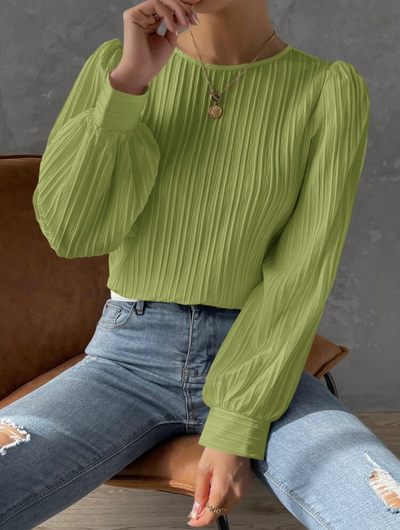 Samantha - Elegant Sleeve Detail Top