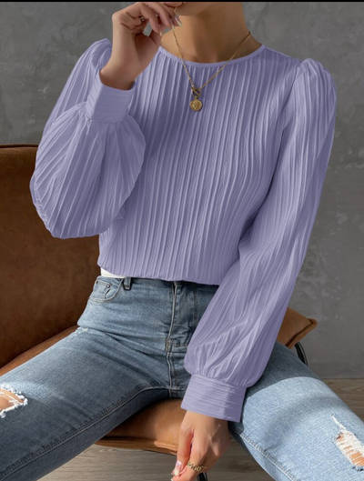 Samantha - Elegant Sleeve Detail Top