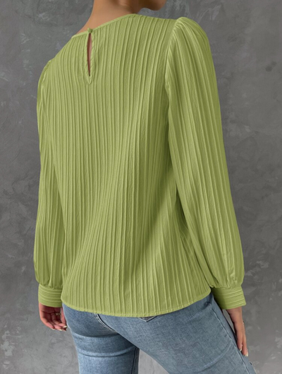 Samantha - Elegant Sleeve Detail Top