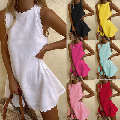 Mia - Vintage Streetwear Vest Dress