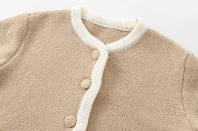 Jessica Clarke - Classic Cardigan with Decorative Pockets