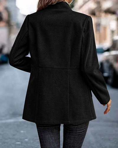 Amber - Modern Plain Long-Sleeved Blazer