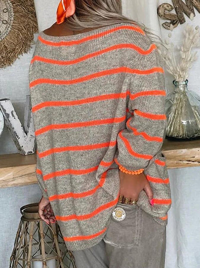 Leonie's | Chic Striped Pullover