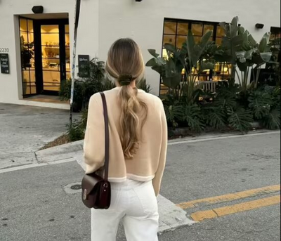 Jessica Clarke - Classic Cardigan with Decorative Pockets