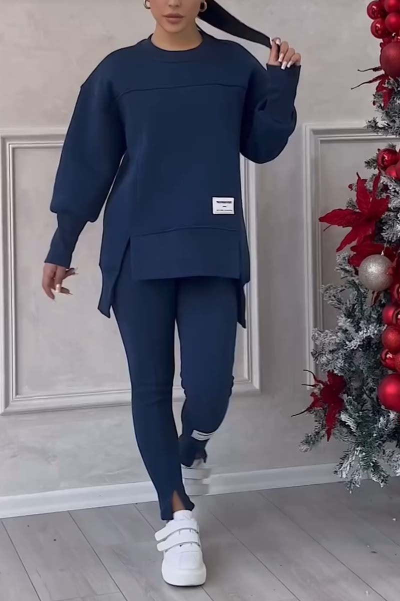 Women's casual sweatshirt and leggings set