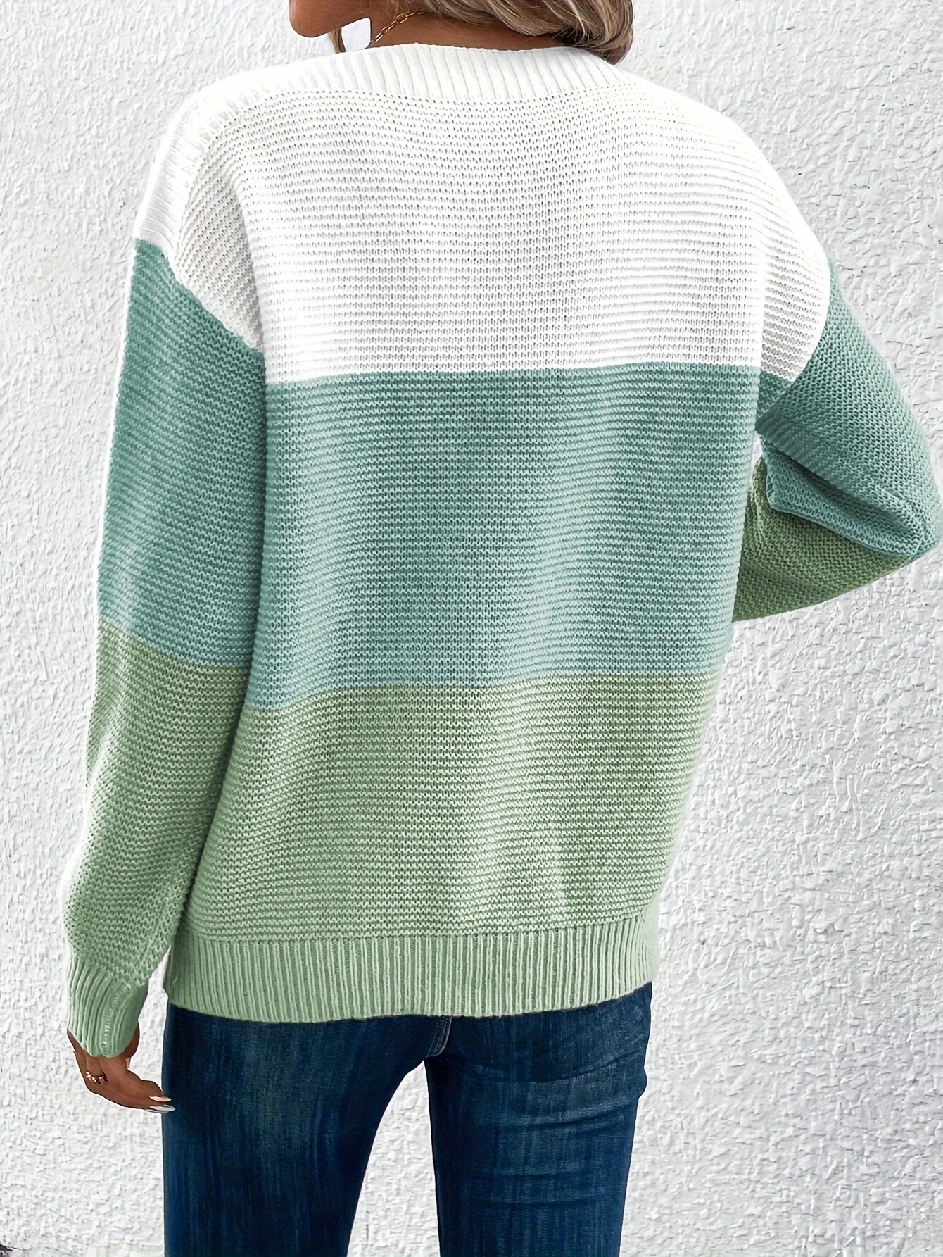 Émilie | Pull Tricolore Sweater