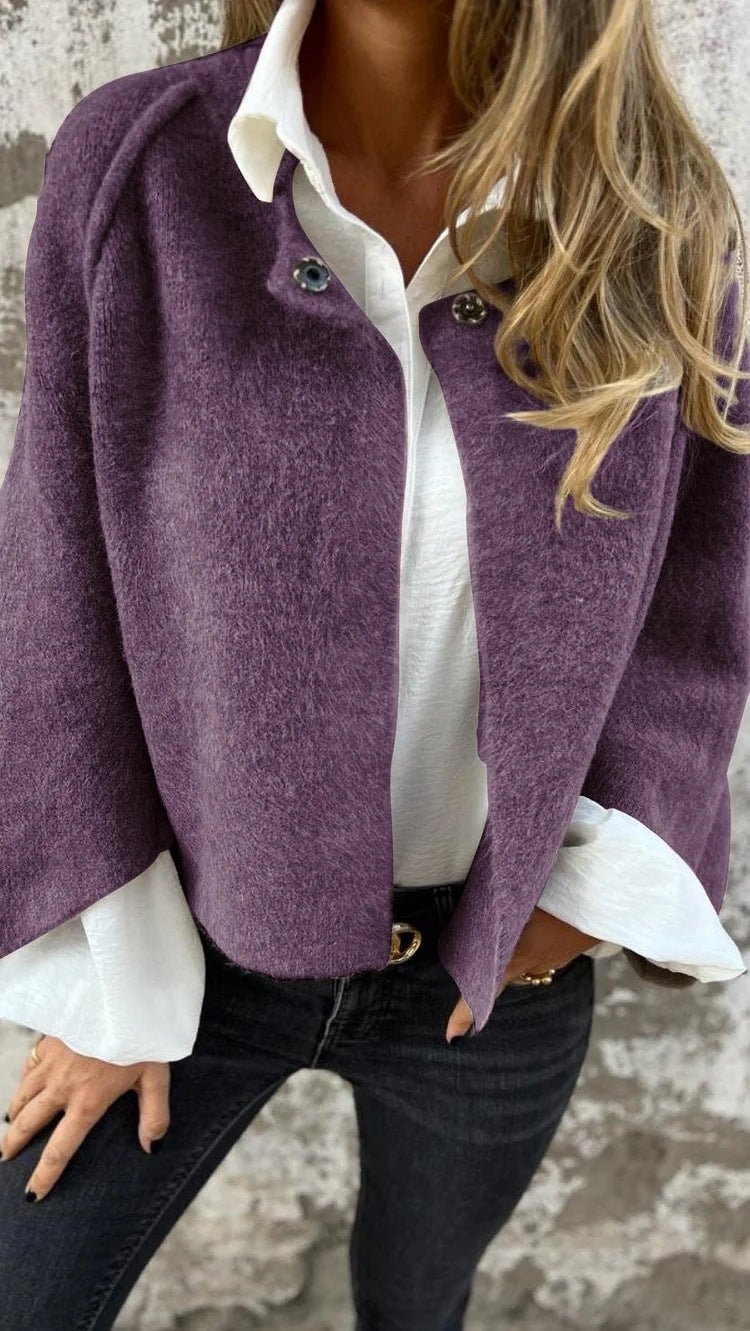 Isabelle - Elegant Cashmere Sleeved Jacket