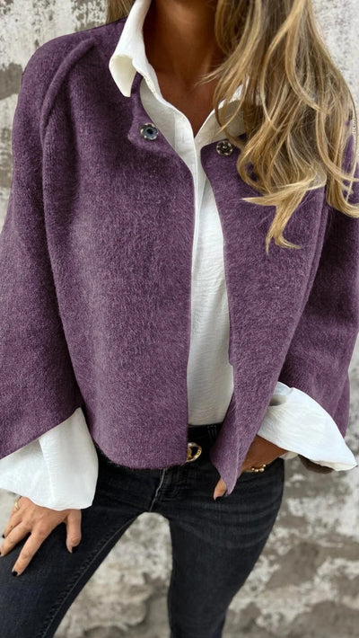 Isabelle - Elegant Cashmere Sleeved Jacket