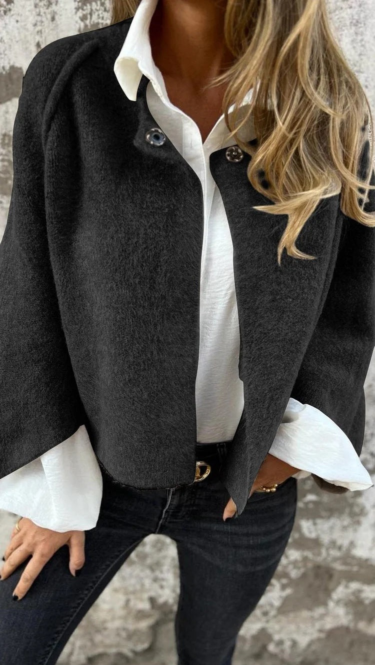 Isabelle - Elegant Cashmere Sleeved Jacket
