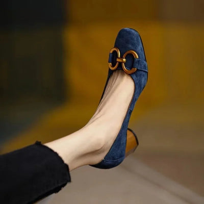 Avalance | Mathilda Square Toe Heels