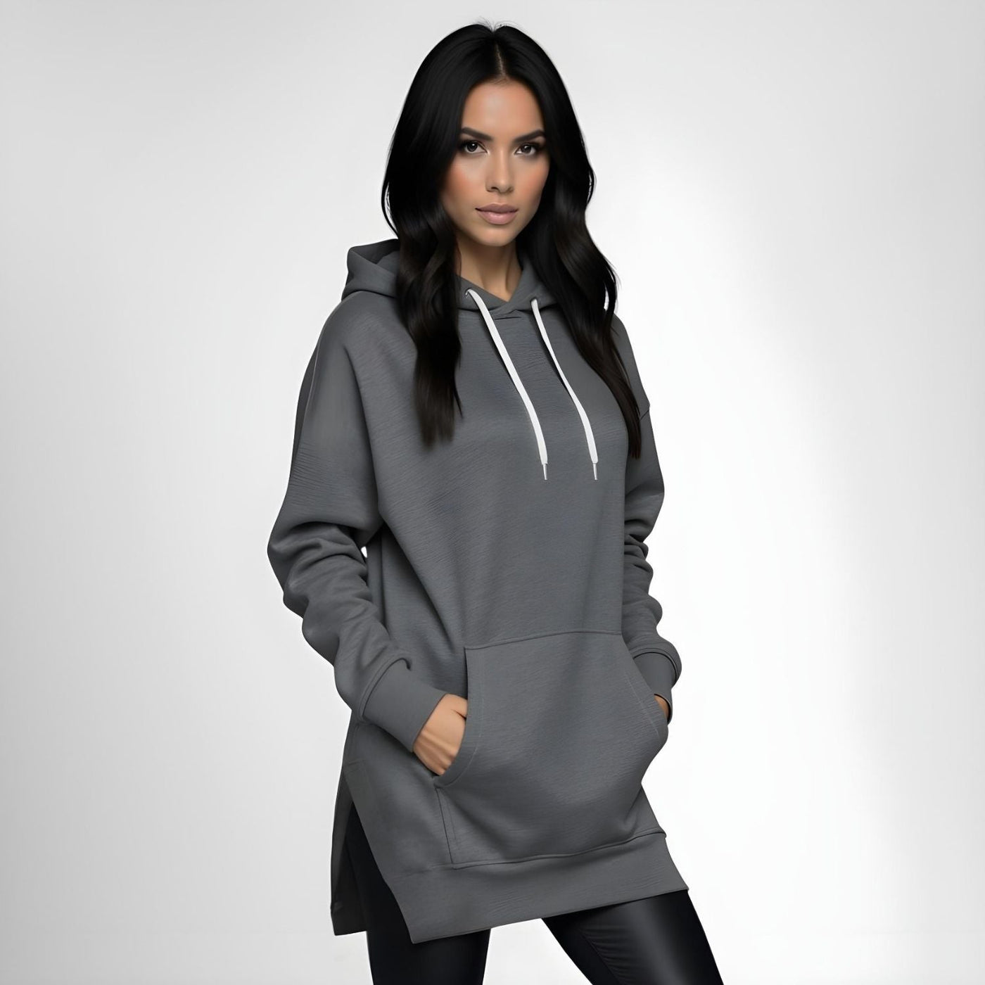 Sophia - Oversized Hoodie Dress