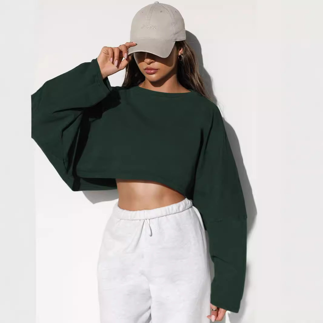 Aliana | Chic Cropped Sweatshirt