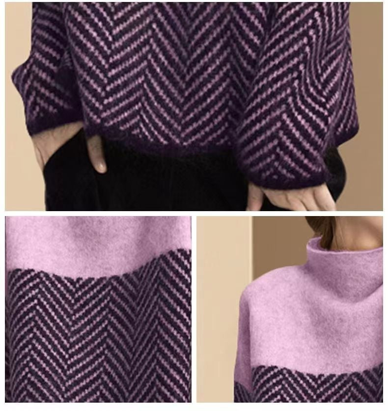 Zaria | Luxe Chevron Sweater