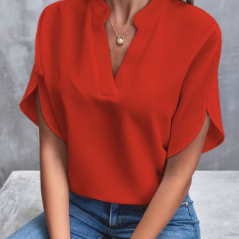 Artiselle | Versatile V-Neck Blouse