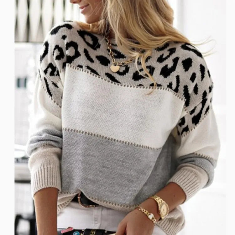 Kaity | Stylish Leopard Sweater