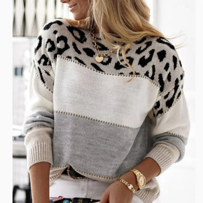 Kaity | Stylish Leopard Sweater