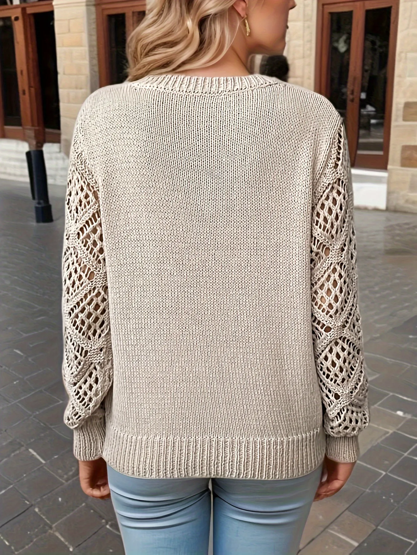 Catherine | Stylish V-Neck Sweater