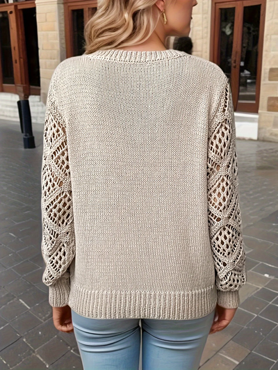 Catherine | Stylish V-Neck Sweater
