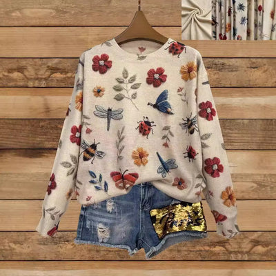 Flor |  Whimsical Garden Long Sleeves