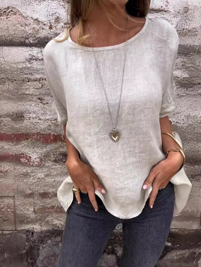 Casia | Casual Minimalist Relaxed Top
