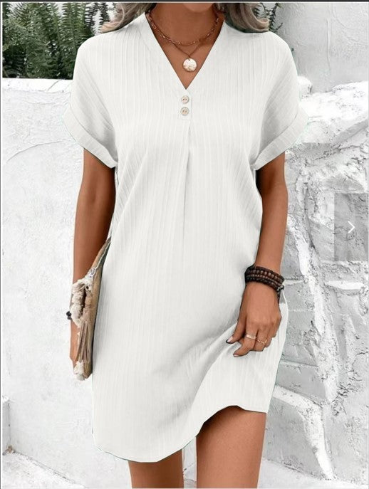Betty | Elegant Short-Sleeved Dress