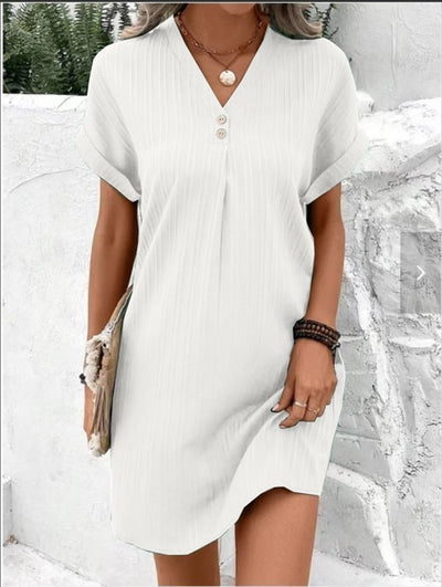 Betty | Elegant Short-Sleeved Dress