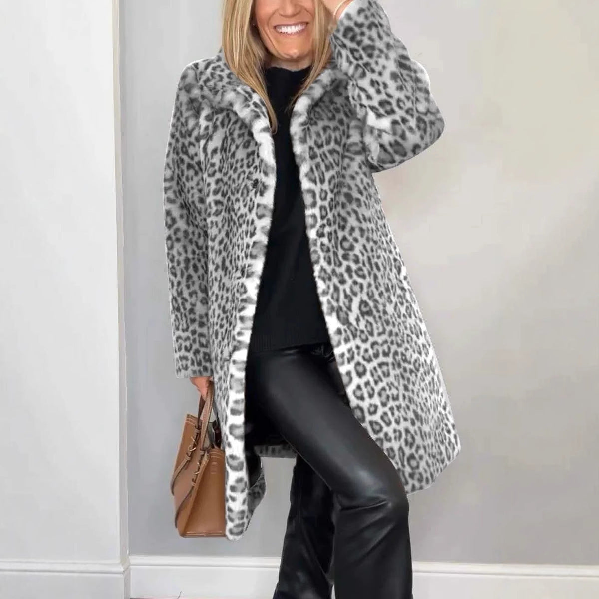 Sharmaine | Leopard Print Coat