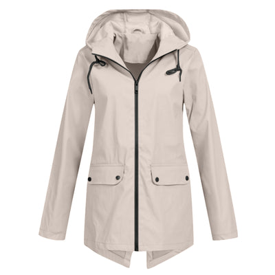Claira | Hooded Zipper Jacket
