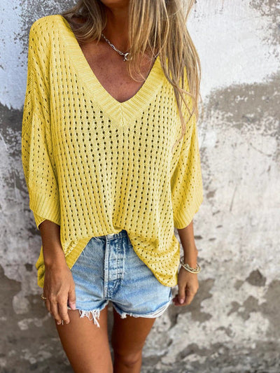 Tina | Casual Knitted Mountain Top