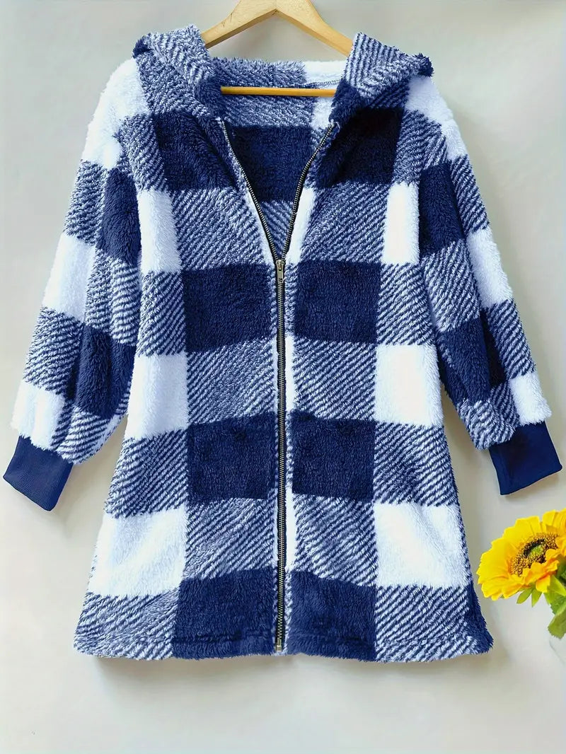 Essa | Relaxed Plaid Jacket