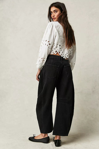 Luana | Classic Wide Leg Fashion Jeans