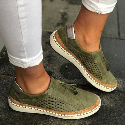 Joan | Orthopedic Canvas Summer Slip-Ons
