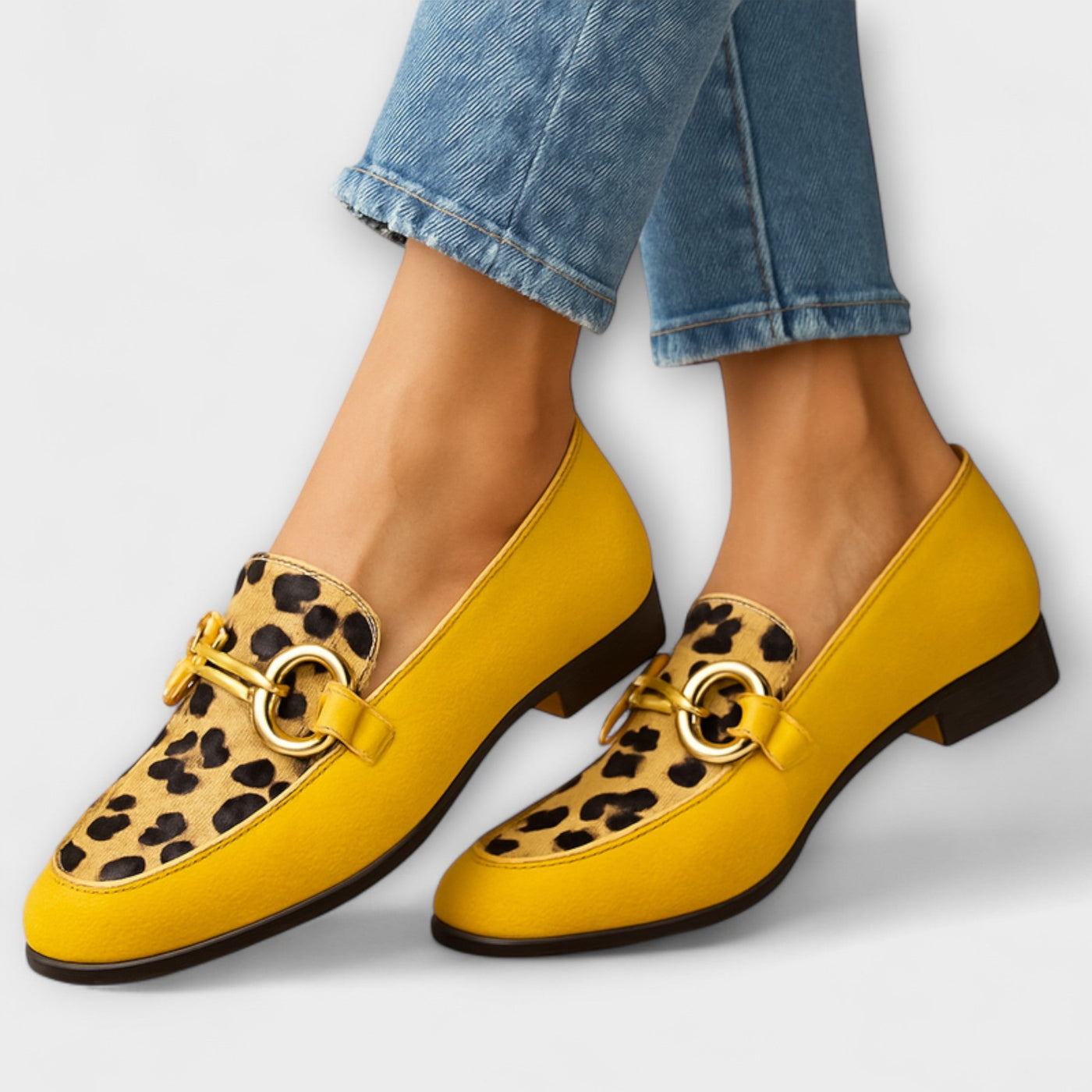 Sonia - Block-Heeled Loafers
