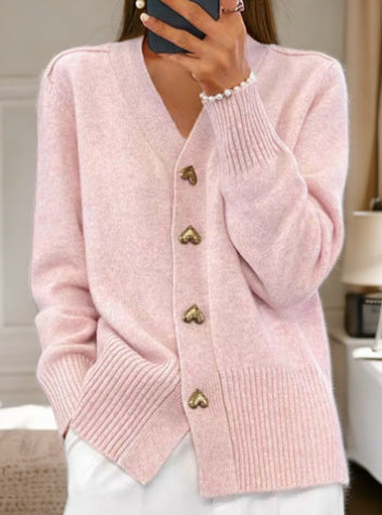 Klara | Elegant Button Cardigan