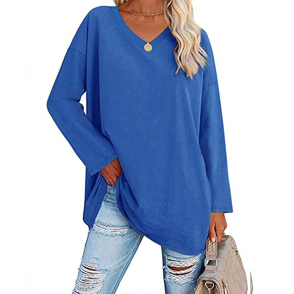 Alicia | Relaxed V-Neck Sweater